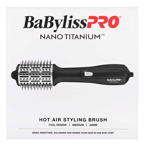 BaBylissPRO Nano Titanium Hot Air Styling Brush 64mm
