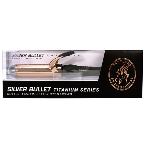 Silver Bullet Fastlane Titanium Rose Gold 38mm Curling Iron