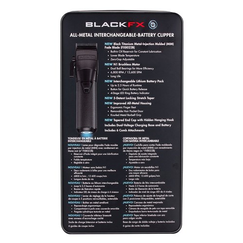 BaBylissPRO FXOne BlackFX Hair Clipper