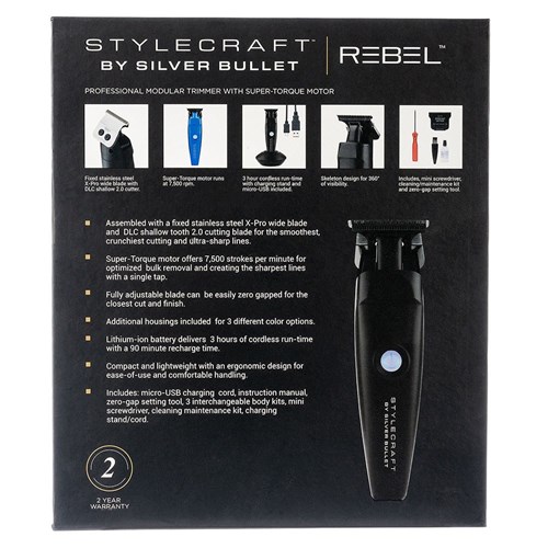 StyleCraft by Silver Bullet Rebel Hair Trimmer