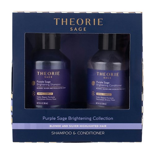 Theorie Purple Sage Brightening Travel Pack