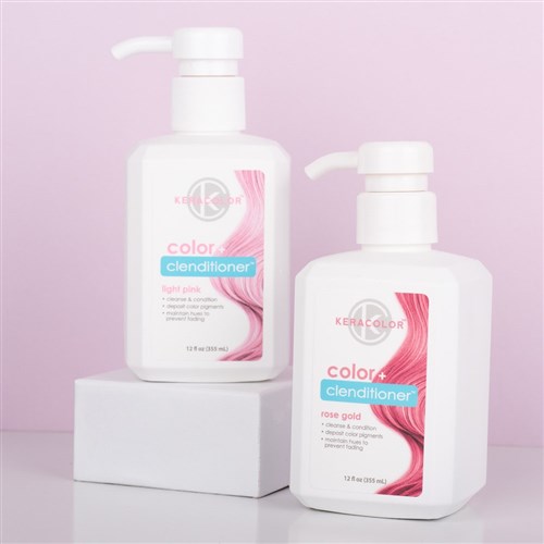 Keracolor Color Clenditioner Colouring Shampoo Light Pink