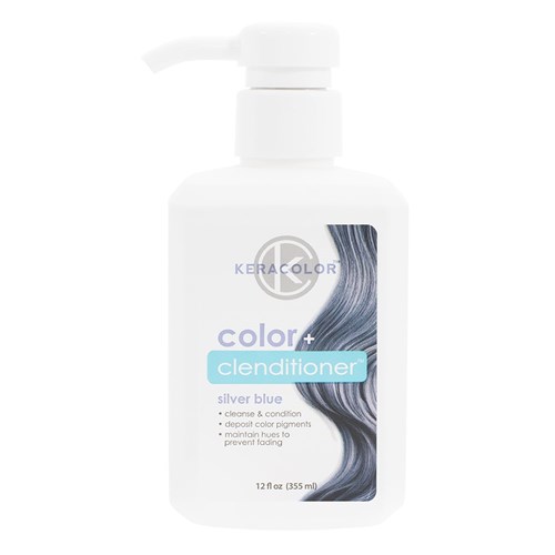 Keracolor Color Clenditioner Colouring Shampoo Silver Blue