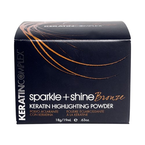 Keratin Complex Bronze Highlighting Hair Powder 19 ml Package 