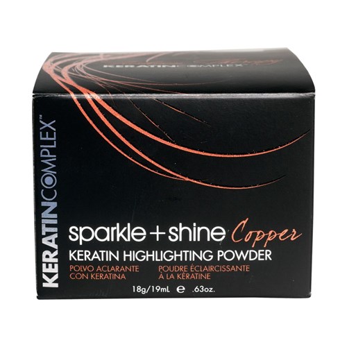 Keratin Complex Sparkle + Shine Highlighting Hair Powder Box Front View