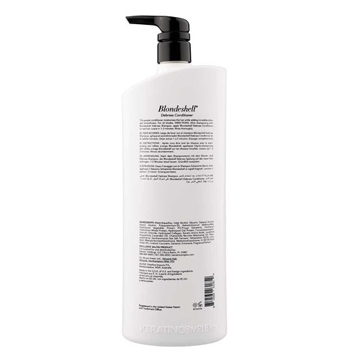 Keratin Complex Blondeshell Conditioner Instructions
