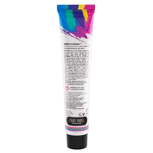 Keratin Complex GraffitiGlam Hair Colour Fierce Purple Product 