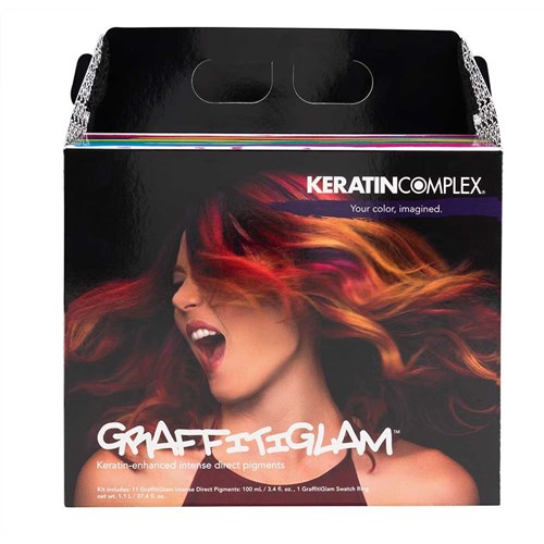 Keratin Complex GraffitiGlam Hair Colour Try Me Kit Box