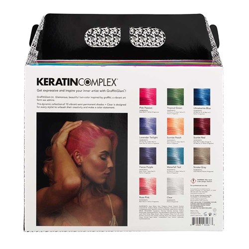 Keratin Complex GraffitiGlam Hair Colour Try Me Kit Package