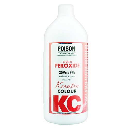 Keratin Colour Hair Peroxide 30 Volume 1000ml
