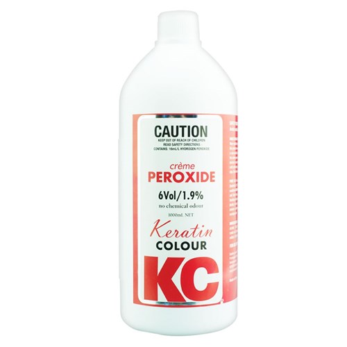 Keratin Colour Hair Peroxide 6 Volume 1000ml