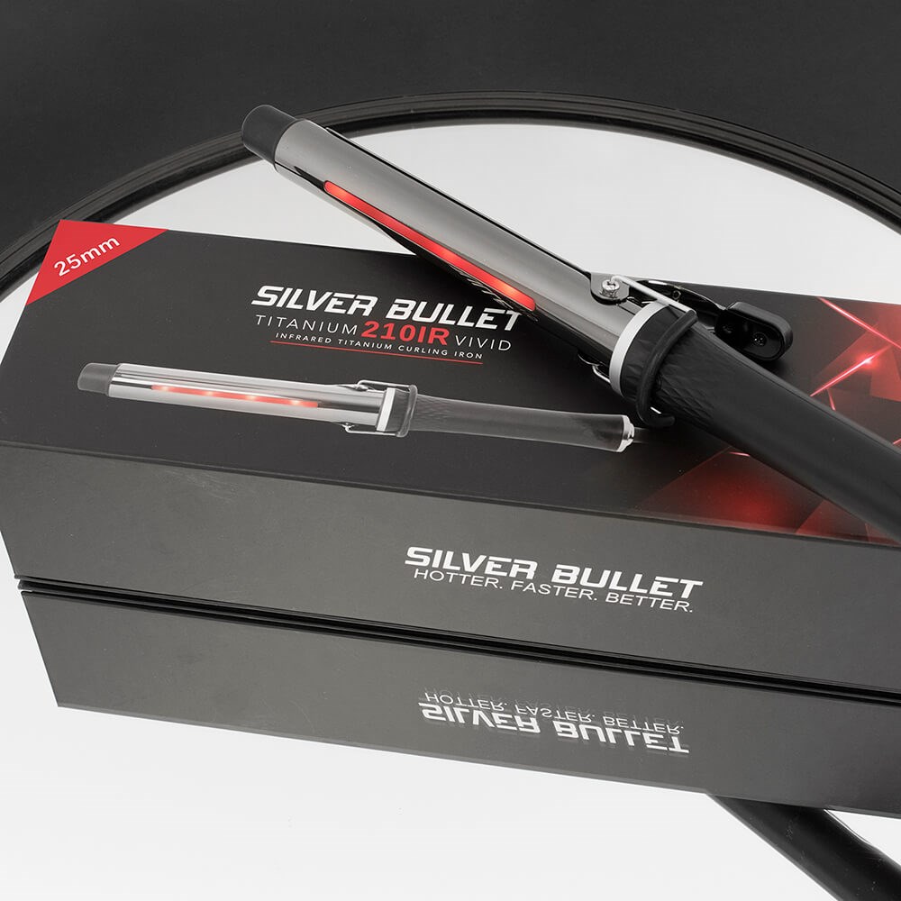 silver bullet titanium curler